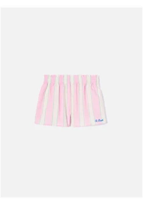 Shorts con stampa SAINT BARTH | MEA001 MEAVE JR00897L COTTON SB BEACH STRIPES